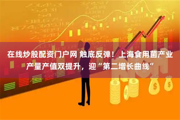 在线炒股配资门户网 触底反弹！上海食用菌产业产量产值双提升，迎“第二增长曲线”