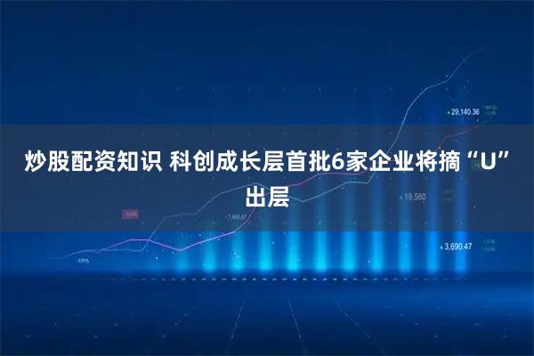 炒股配资知识 科创成长层首批6家企业将摘“U”出层